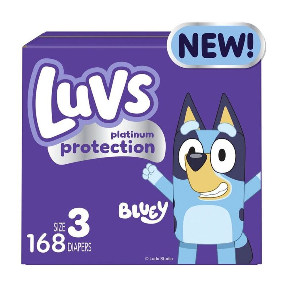 Luvs Pro Level Leak Protection Diapers Giant Pack Size 3 168 Count